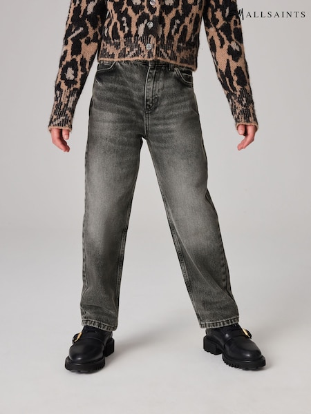smALLSAINTS Black Straight Girls Denim Jeans (Q89168) | ₪176 - ₪196