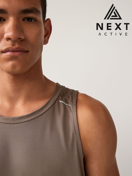 Sage Green Active Textured Training Vest (Q89242) | €5