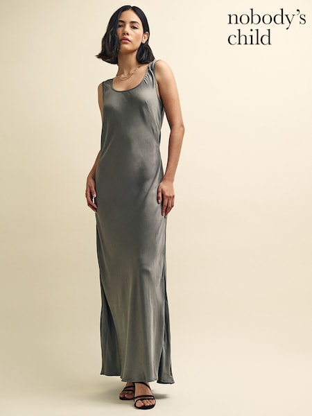 Nobody's Child Grey Georgiana Mini Dress (Q89289) | €35