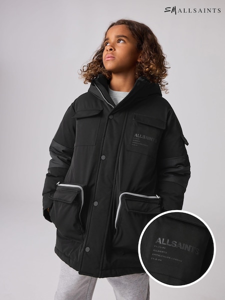 smALLSAINTS Black Orbit 4 Pockets Boys Coat (Q89317) | kr1 257 - kr1 314