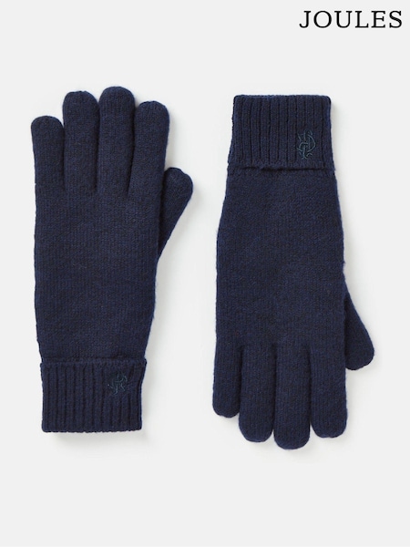 Joules Berwick Navy Thinsulate Lined Gloves (Q89324) | R$ 165