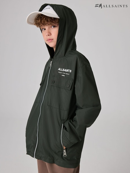 smALLSAINTS Black Boys Underground Lightweight Jacket (Q89325) | ₪277 - ₪297