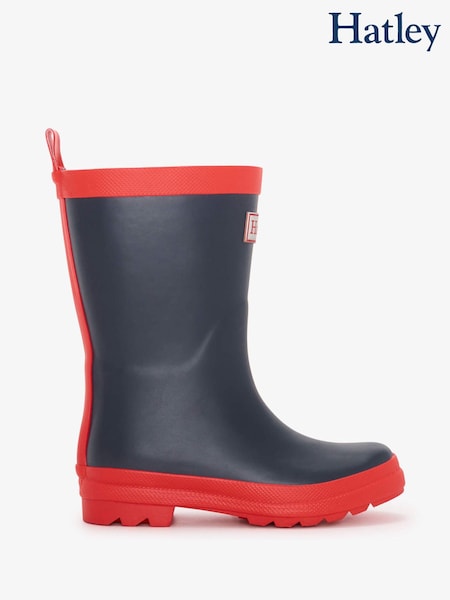 Blue Matte Rain Boots (Q89408) | 96 LEI