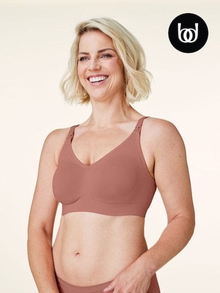 Bravado Pink Sustainable Body Silk Seamless Nursing Bra (Q89611) | 109 QAR