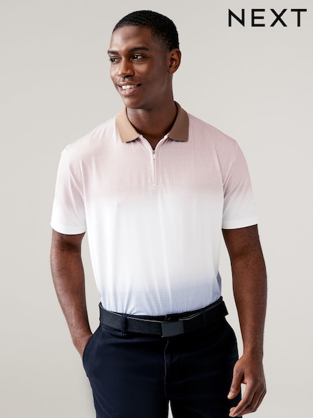 Multi Print Golf Polo Shirt (Q89692) | €5