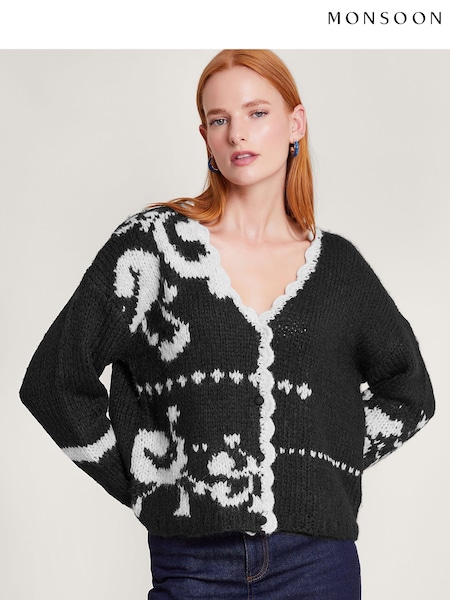 Monsoon Monochrome Mandy Cardigan (Q89893) | € 96