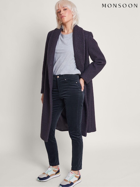Monsoon Blue Astrid Cord Trousers (Q89897) | €34