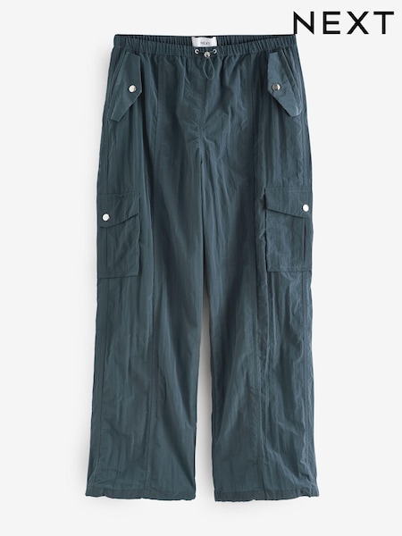Grey Parachute Pull On Cargo Trousers (Q90024) | €9.50