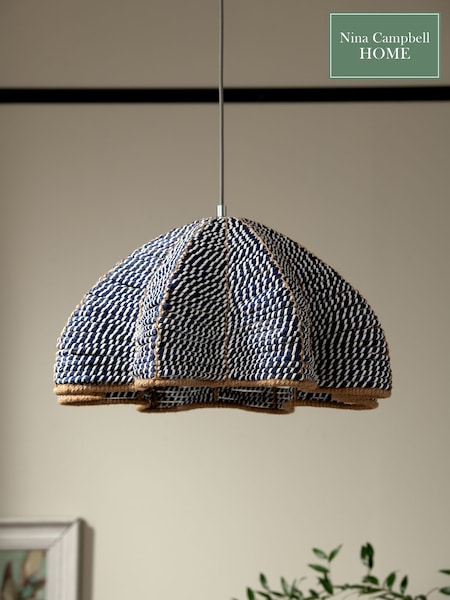 Nina Campbell Blue Echinus Easy Fit Shade (Q90106) | €108