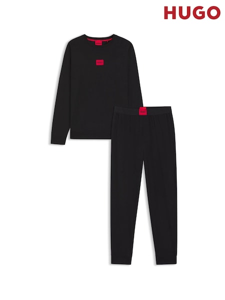 Black - Regular Hugo Gift Box Pyjamas Set