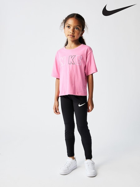 Nike Black Little Kids Pro Leggings (Q90238) | €35