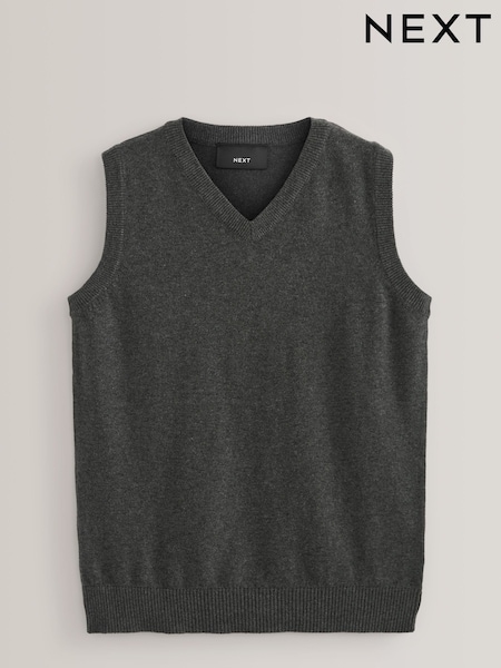 Harmaa - Koulun tankkitoppi (3-16vuotta) (Q90682) | €8 - €17