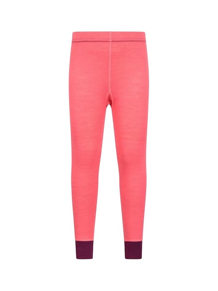 Mountain Warehouse Pink Kids Merino II Thermal Joggers (Q90933) | SGD 43