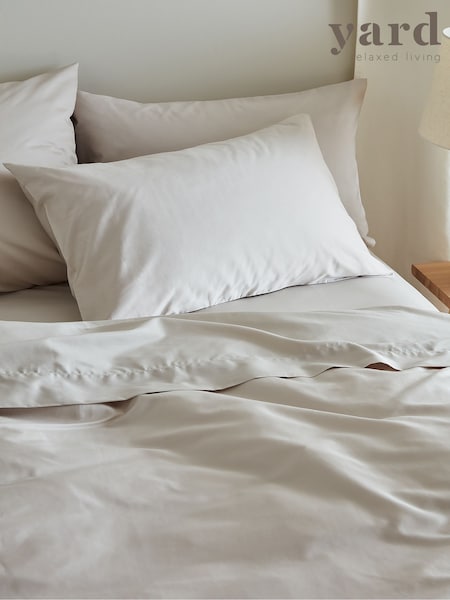 Bedfolk Set of 2 Natural Luxe Cotton Pillowcases (Q91129) | €71