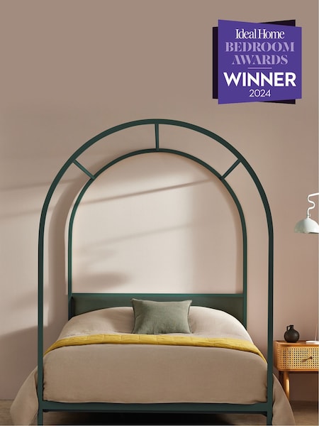 MADE.COM Green Romy Four Poster Bed (Q91620) | €631 - €694