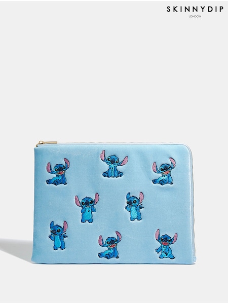 Skinnydip Disney Stitch Blue Laptop Case (Q91666) | €25