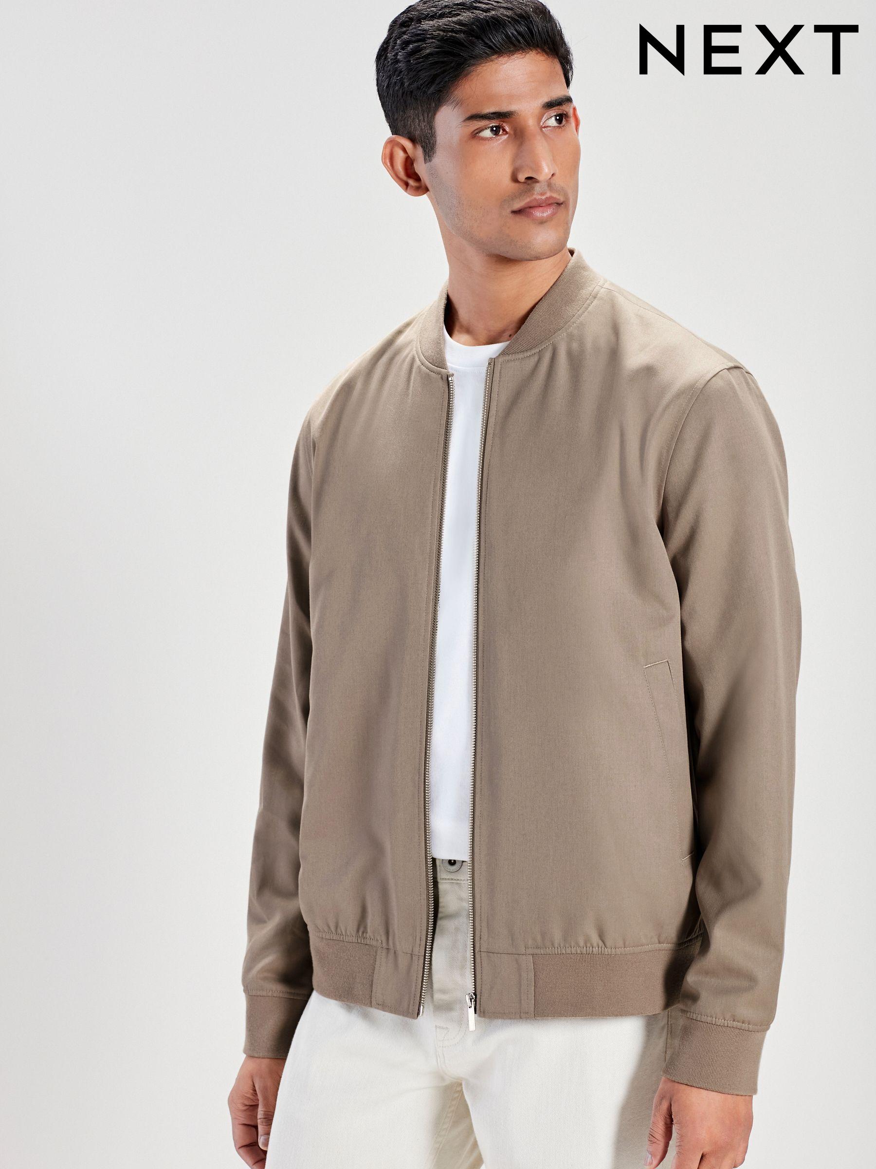 Premium stone zip aviator jacket online