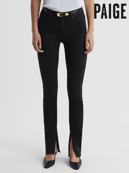 Paige Slim Fit Split Hem Jeans (Q92012) | $481