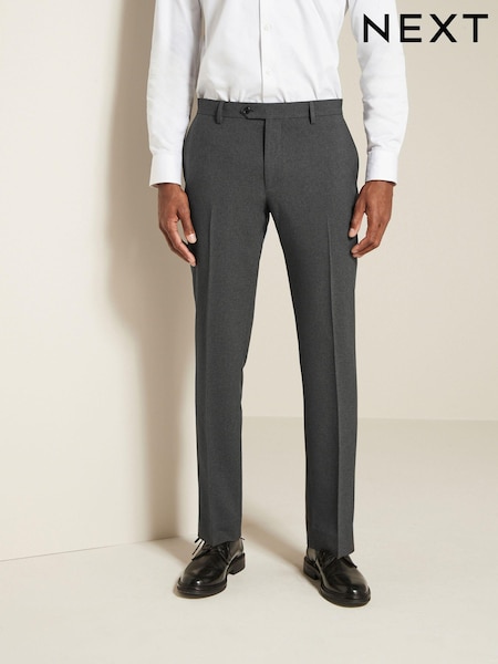 Charcoal Grey Regular Fit Essential Suit Trousers (Q92132) | R$ 285