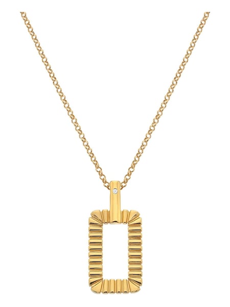 Hot Diamonds Gold Tone X JJ Radiant Pendant (Q93012) | €140