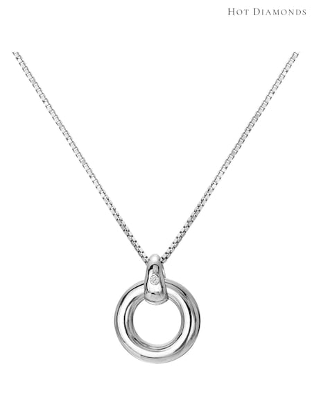 Hot Diamonds Silver Tone Forever Circle Pendant (Q93035) | 4,806 UAH