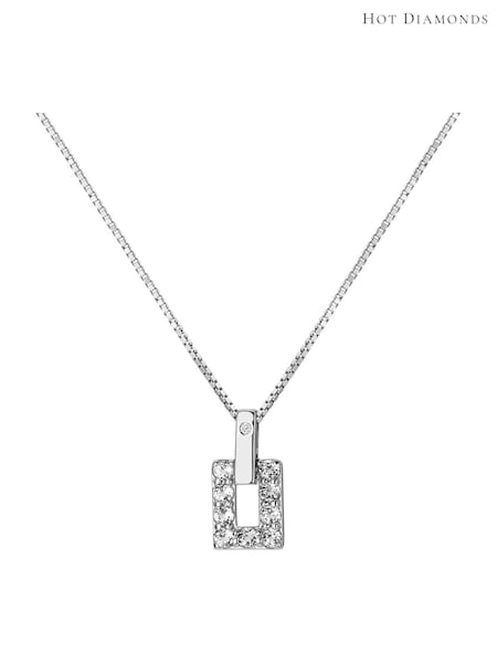 Hot Diamonds Echo Silver Tone Pendant (Q93061) | €122