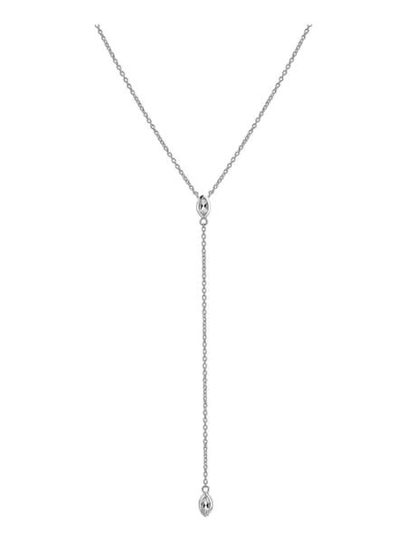 Hot Diamonds Silver Tone Tender Waterfall Marquise Necklace (Q93062) | €136