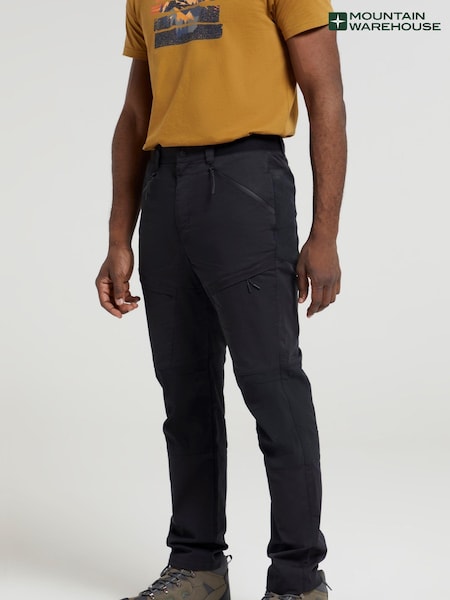 Mountain Warehouse Black Jungle Mens Water Resistant Trekking Trousers (Q93073) | R$ 630