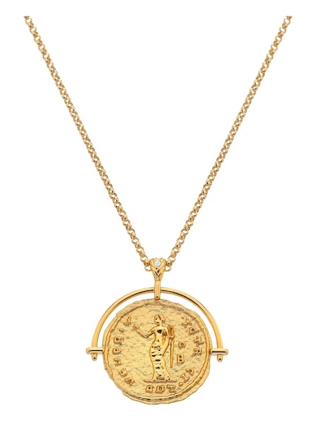 Hot Diamonds HD X JJ Gold Tone Venus Arc Pendant (Q93075) | €121