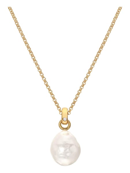 Hot Diamonds Gold Tone X JJ Calm Pearl Pendant (Q93097) | €168