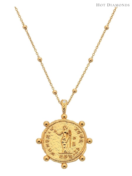 Hot Diamonds HD X JJ Gold Tone Venus Pendant (Q93101) | €121