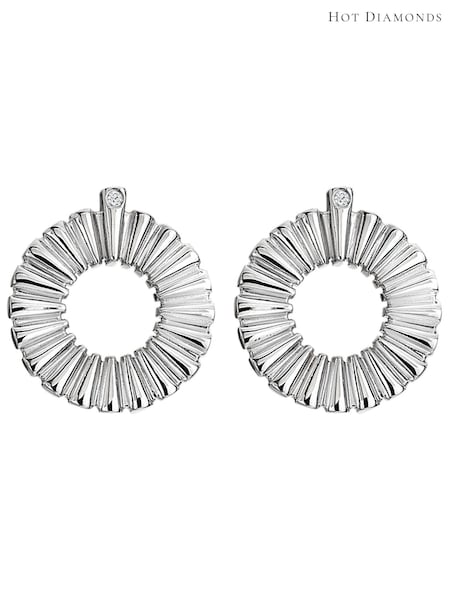 Hot Diamonds Silver Tone Sunbeam Earrings (Q93114) | €102