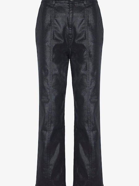 Mint Velvet Black High Rise Straight Jeans (Q93155) | €63