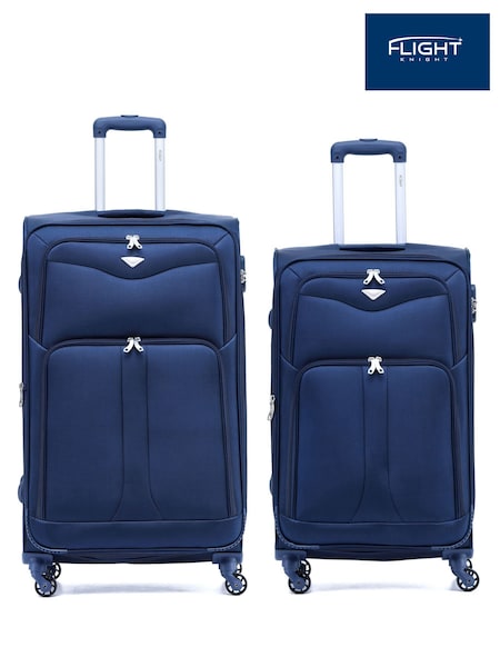 Flight Knight Medium Check-In and Small Carry On Soft Case Travel Suitcases Set Of 2 (Q93442) | €154