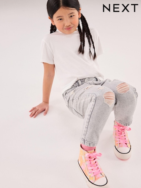 Chunky High Top Lace-up Trainers (Q93532) | ‏8 ر.ع.‏ - ‏10 ر.ع.‏
