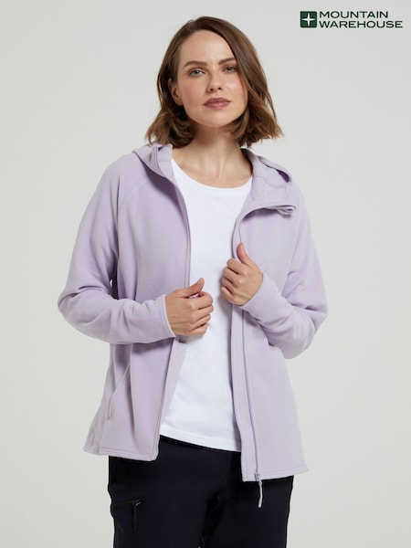 Mountain Warehouse Womens Camber Hooded Fleece (Q93614) | 37 €