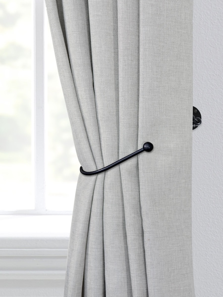Laura Ashley Black Set of Two Swing Curtain Holdbacks (Q93739) | €35