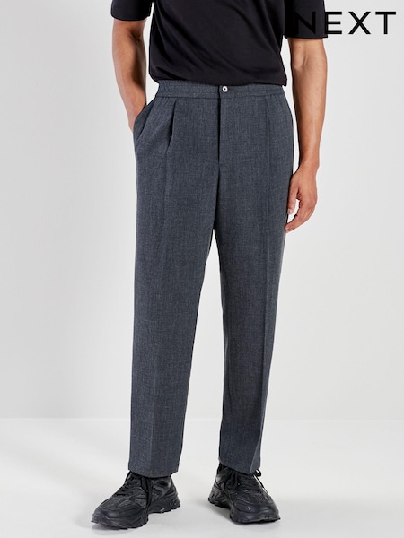 Anthrazitgrau - Relaxed Fit EDIT Jogger Trousers (Q93806) | 10 €