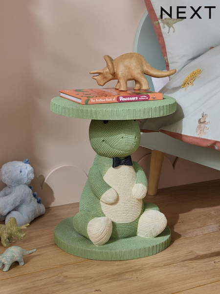 Green Dinosaur Kids Bedside Table (Q93898) | €160