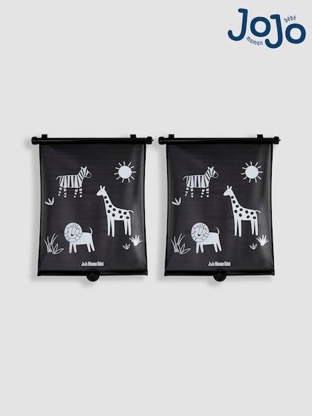 Jojo Maman Bébé 2-pack Roll Down Safari Sunshades (Q93984) | 19 €