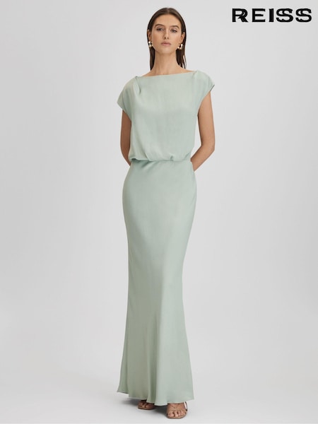 Reiss Sage Rupa Draped Maxi Dress (Q94253) | 1,970 QAR