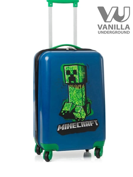 Vanilla Underground Blue Minecraft Suitcase (Q94407) | €107