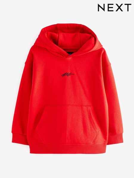 أحمر - Plain Jersey Hoodie (3-16yrs) (Q94570) | ‏46 د.إ.‏ - ‏ 71‏ د.إ.