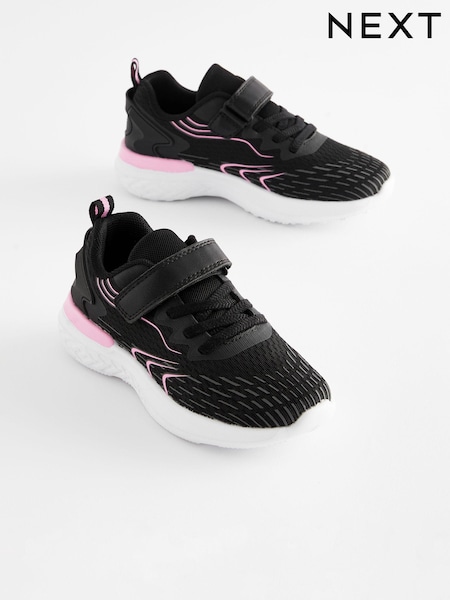 Чорний - Elastic Lace-up School Trainers (Q94586) | 906 грн - 1 153 грн