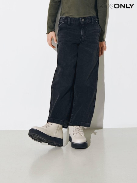 Only Kids Wide Leg Cropped Jeans (Q94645) | ‏111‏₪