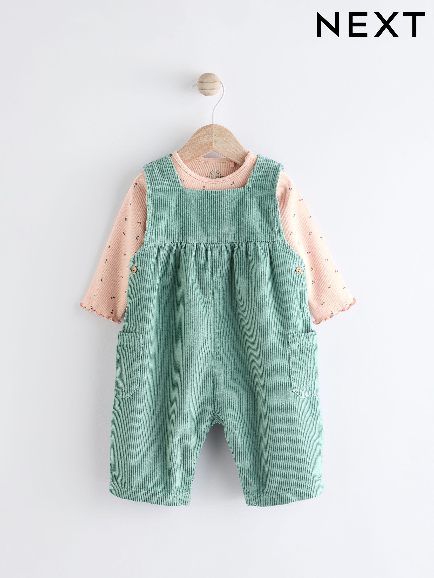 Next baby girl dungarees on sale