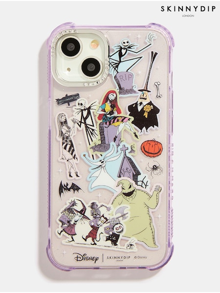 Skinnydip The Nightmare Before Christmas Purple Sticker London x Disney 14 Pro Max Case (Q94979) | €12