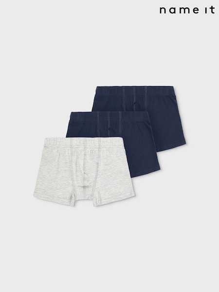 Gris - Name It Boxers 3 Pack (Q95104) | 20 €