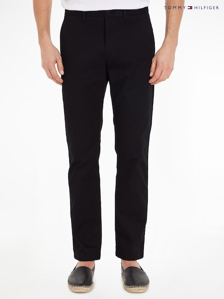 Tommy Hilfiger Black 1985 Pima Chino Trousers (Q95369) | €70