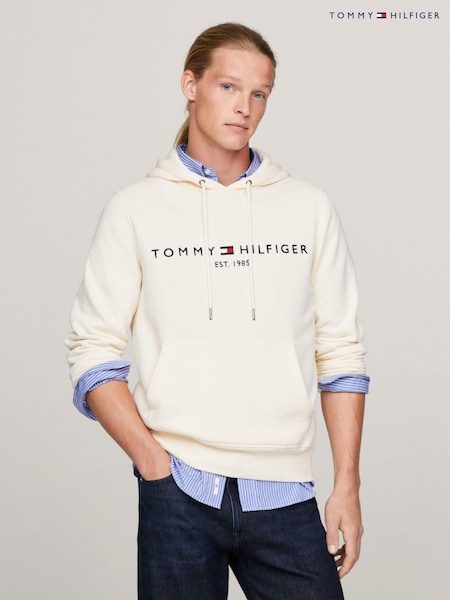 Tommy Hilfiger Logo Hoodie (Q95581) | 459 LEI